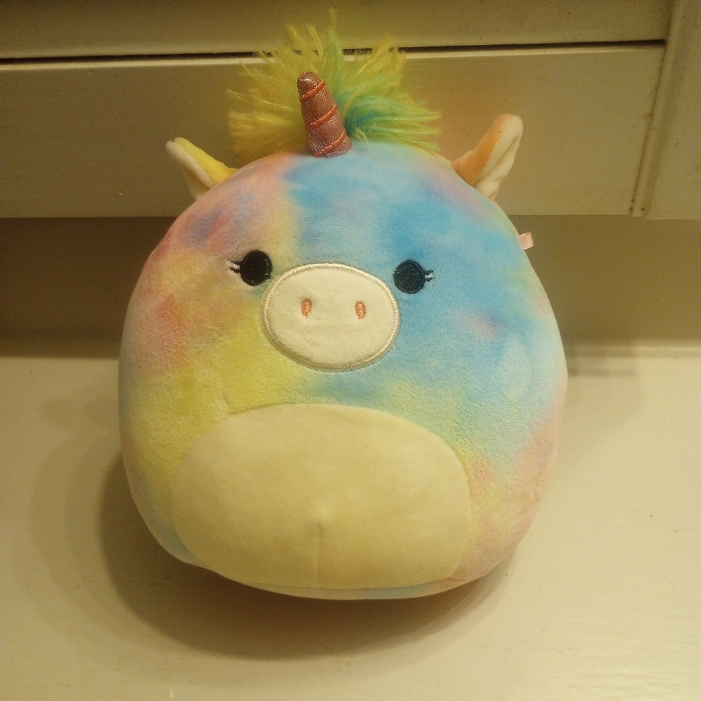 Squishmallows Esmeralda The Tye Dye Unicorn Plush